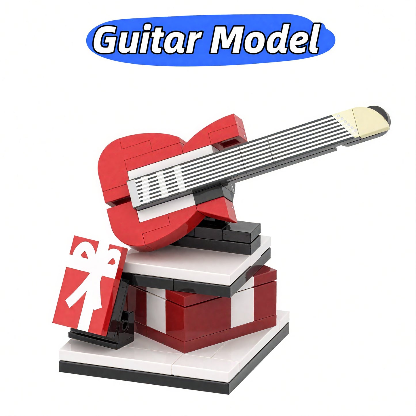Custom Photo Block Scene Accessories - Separate Shipping (Order with Figurine)