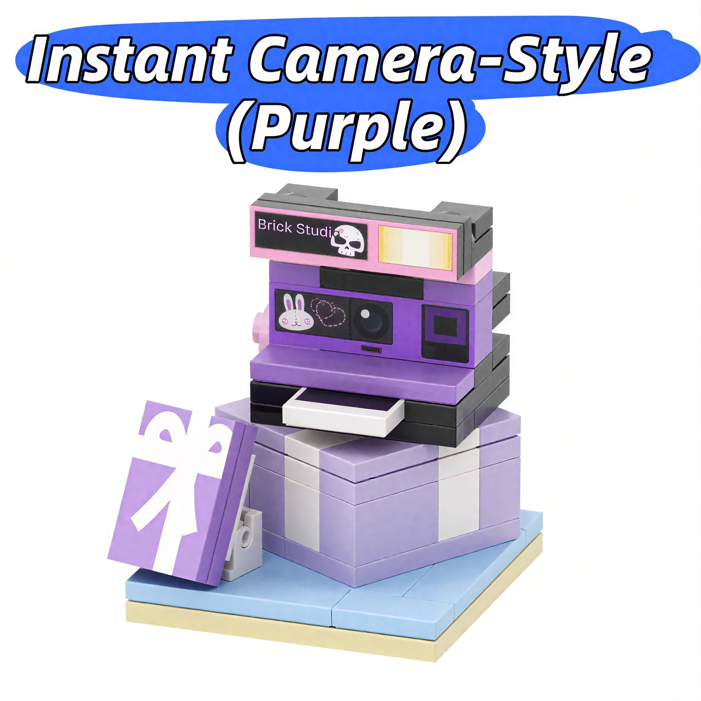 Custom Photo Block Scene Accessories - Separate Shipping (Order with Figurine)