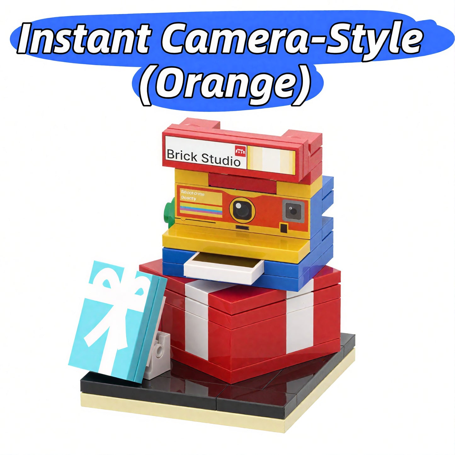 Custom Photo Block Scene Accessories - Separate Shipping (Order with Figurine)