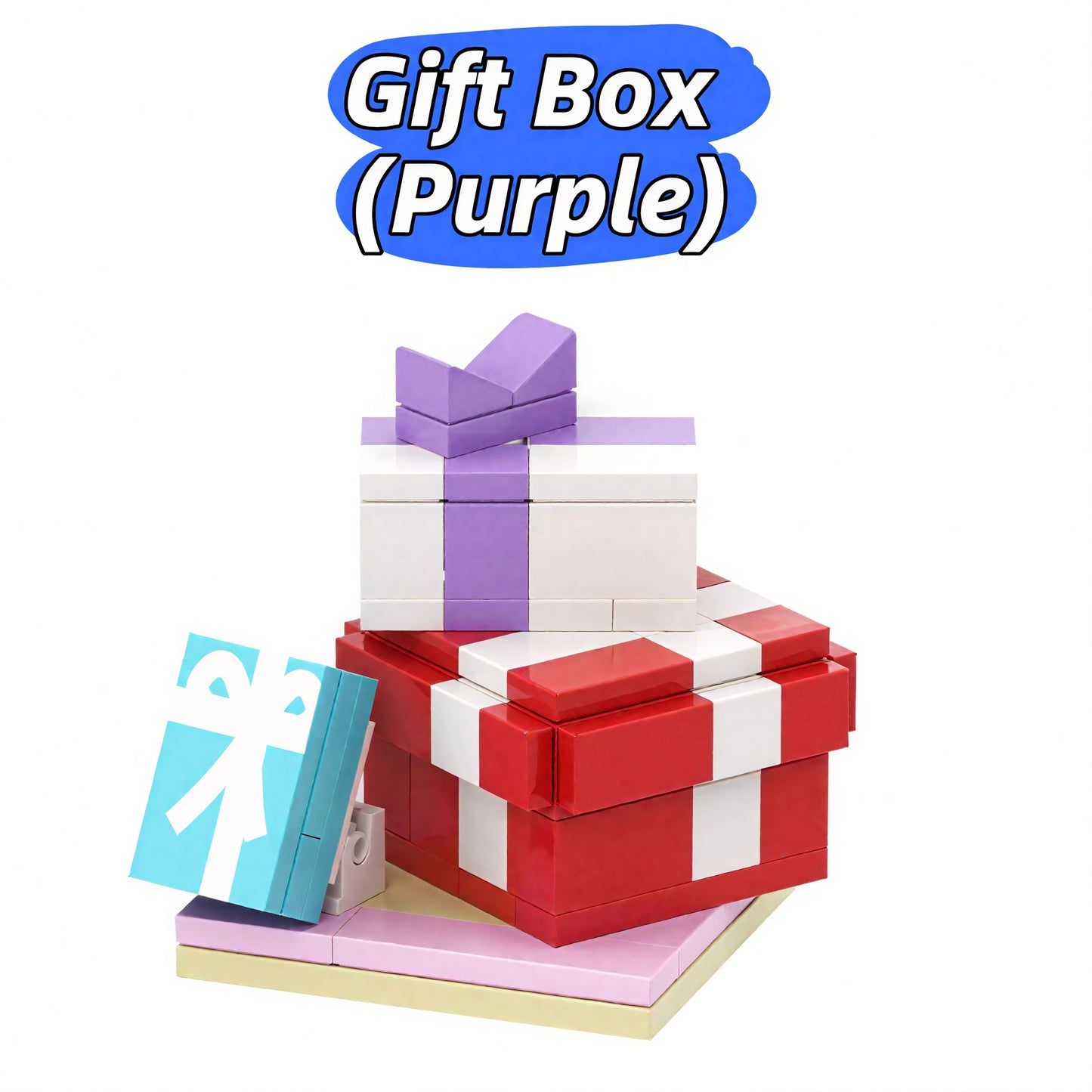 Custom Photo Block Scene Accessories - Separate Shipping (Order with Figurine)
