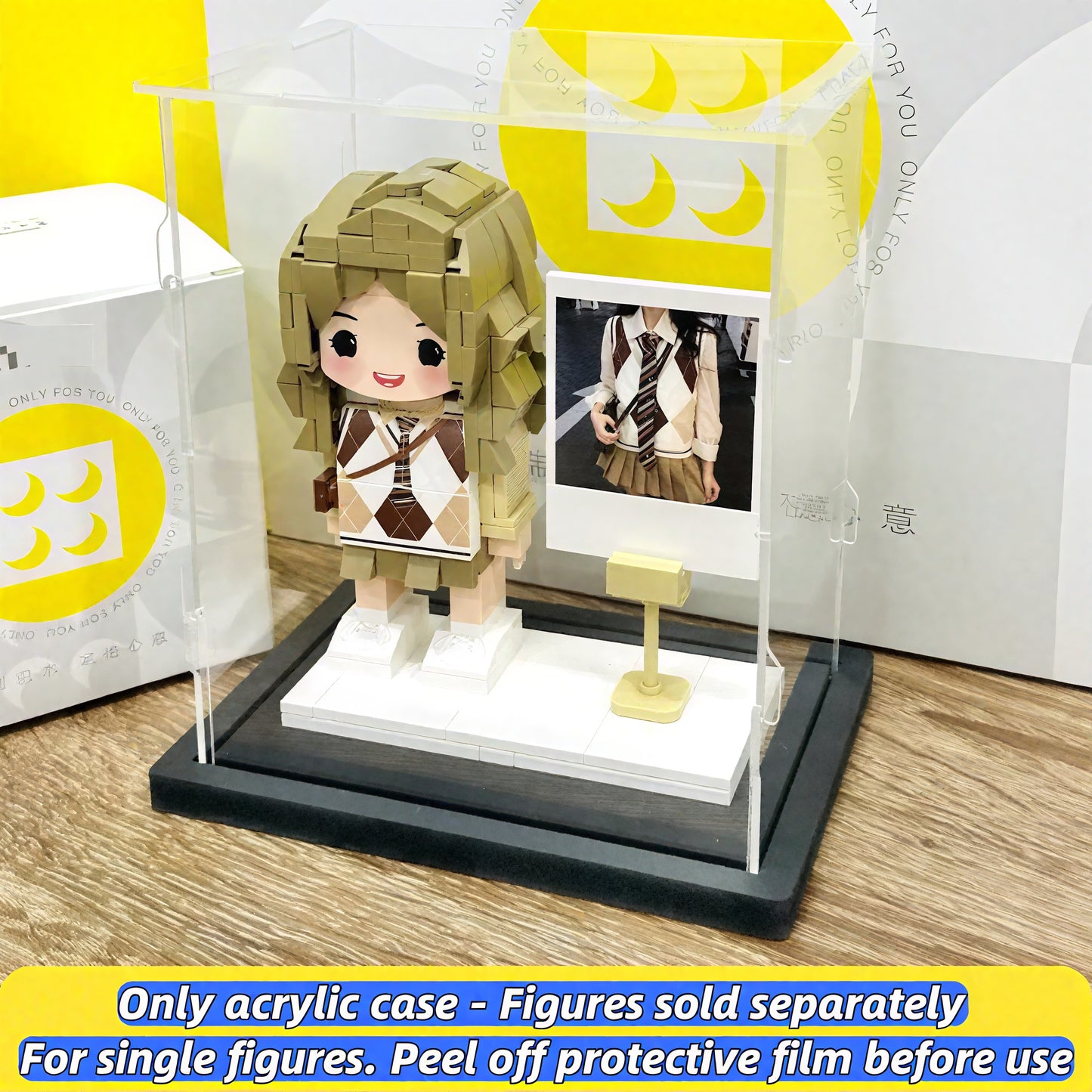 Transparent Acrylic Display Case-Gift Giving Priority