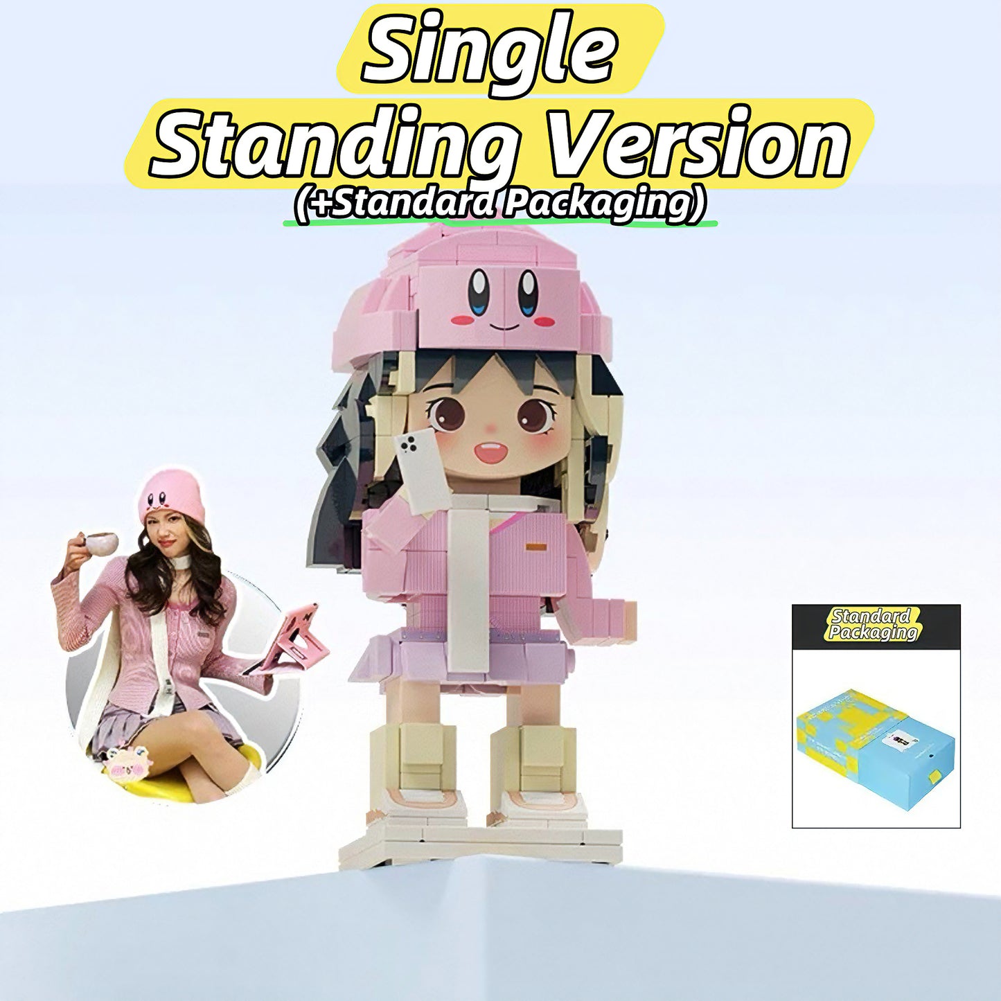 Custom Bestie & Couple Building Block Figurine -Birthday & Anniversary Gift