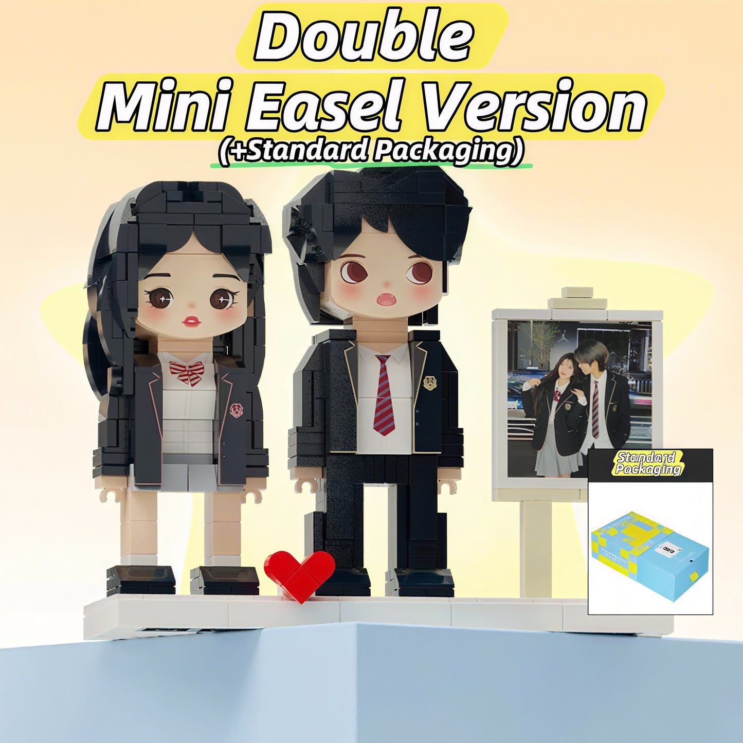 Custom Bestie & Couple Building Block Figurine -Birthday & Anniversary Gift