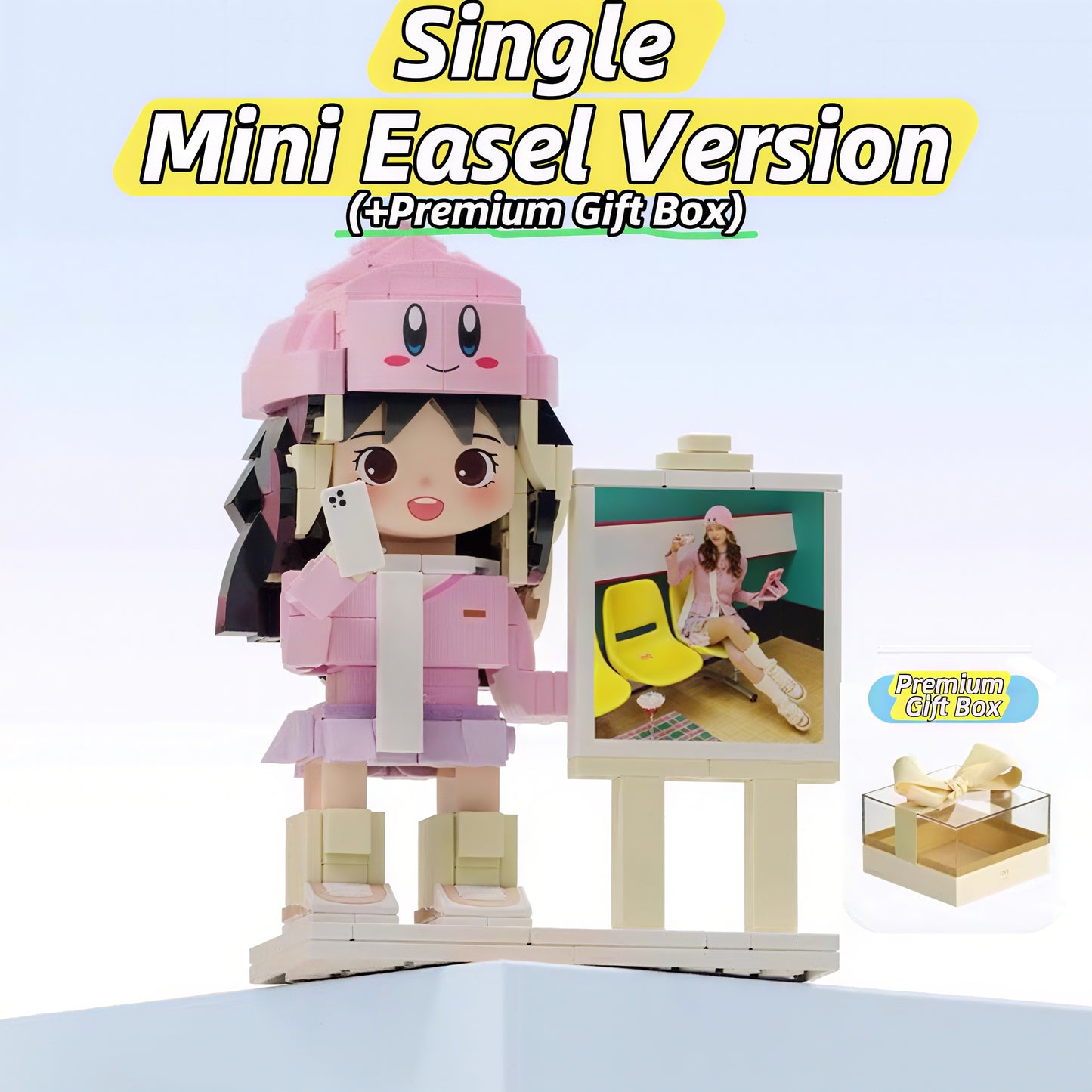 Custom Bestie & Couple Building Block Figurine -Birthday & Anniversary Gift