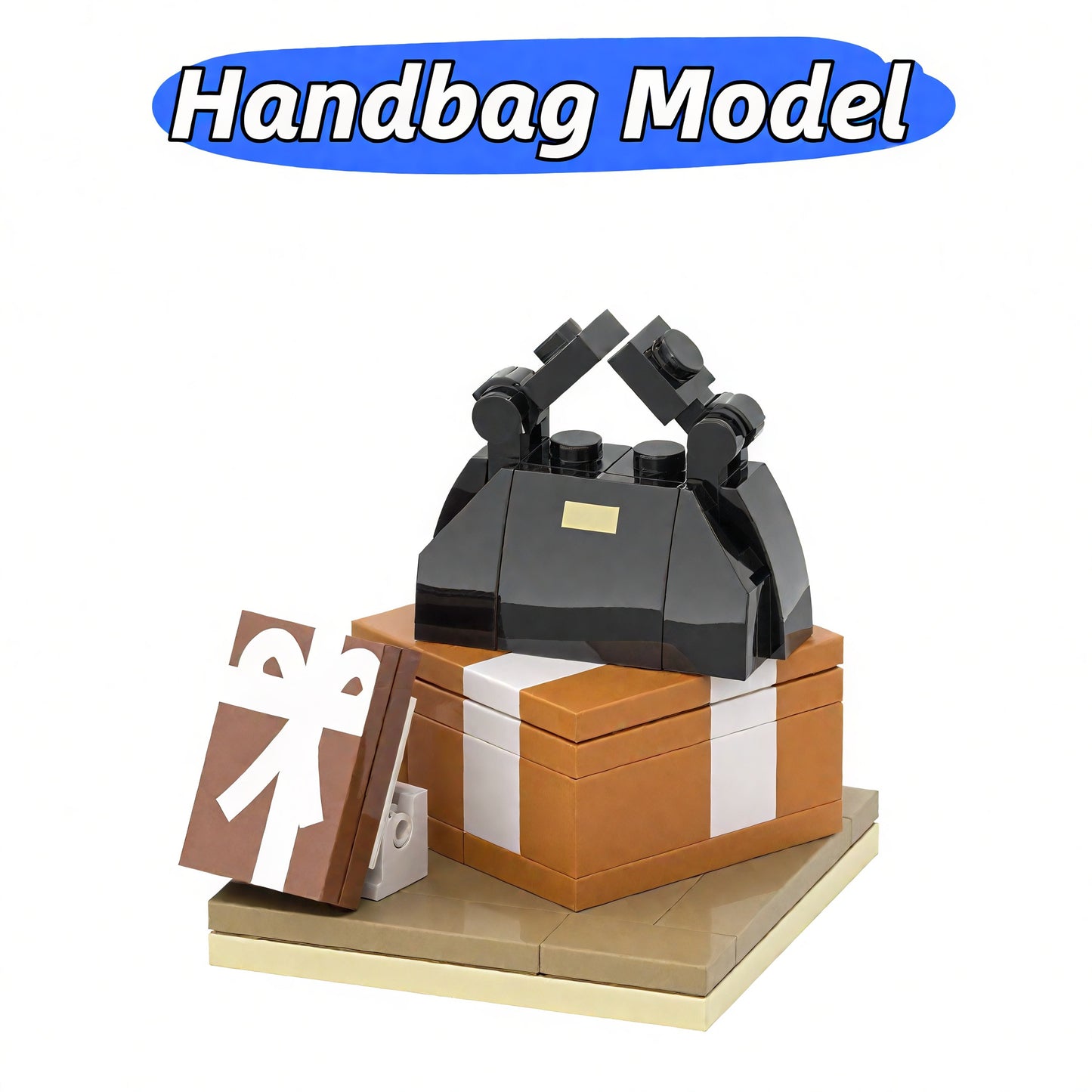 Custom Photo Block Scene Accessories - Separate Shipping (Order with Figurine)