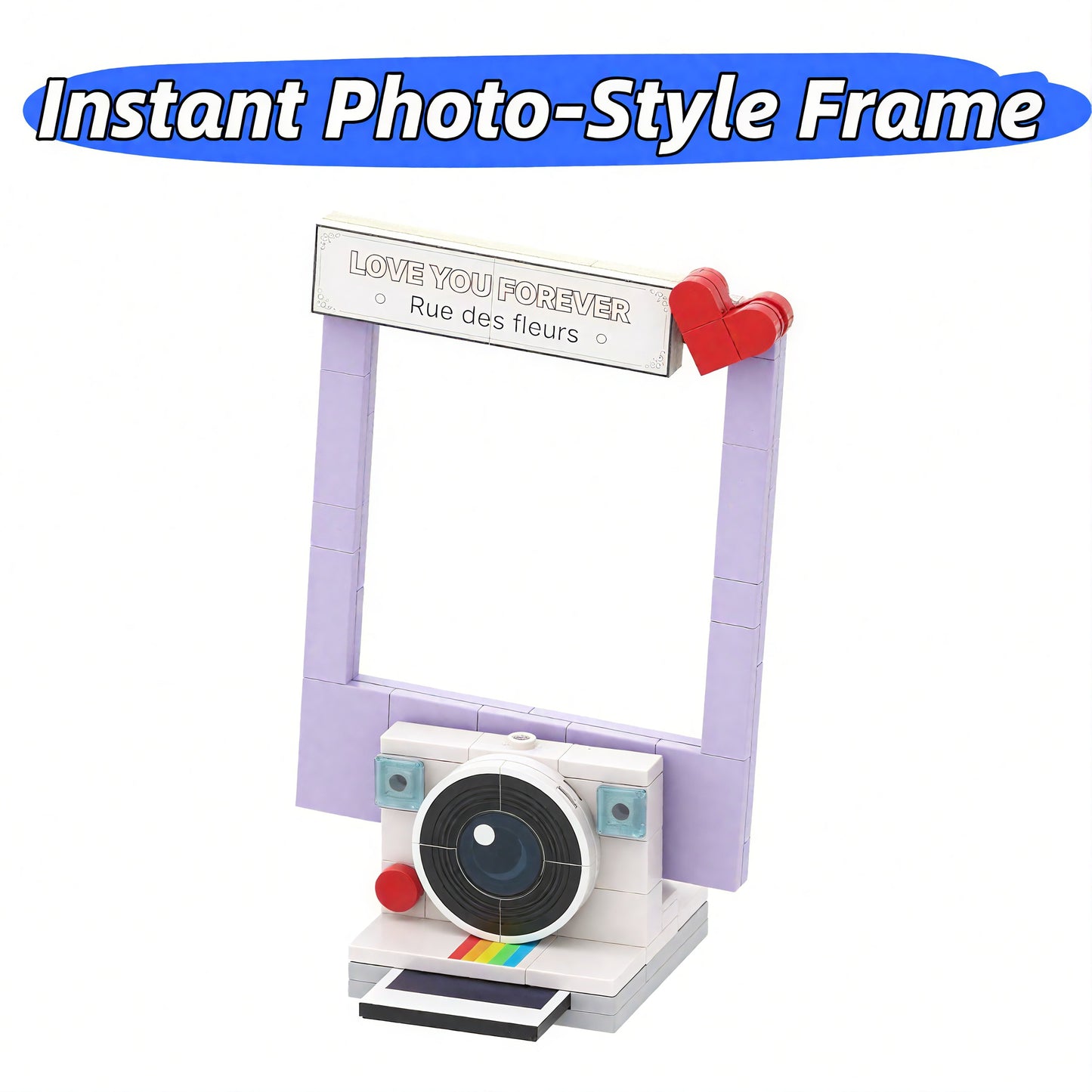 Custom Photo Block Scene Accessories - Separate Shipping (Order with Figurine)