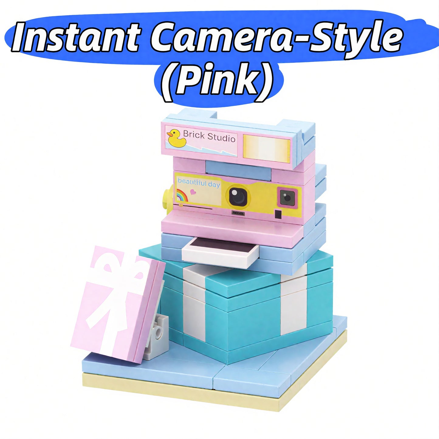 Custom Photo Block Scene Accessories - Separate Shipping (Order with Figurine)