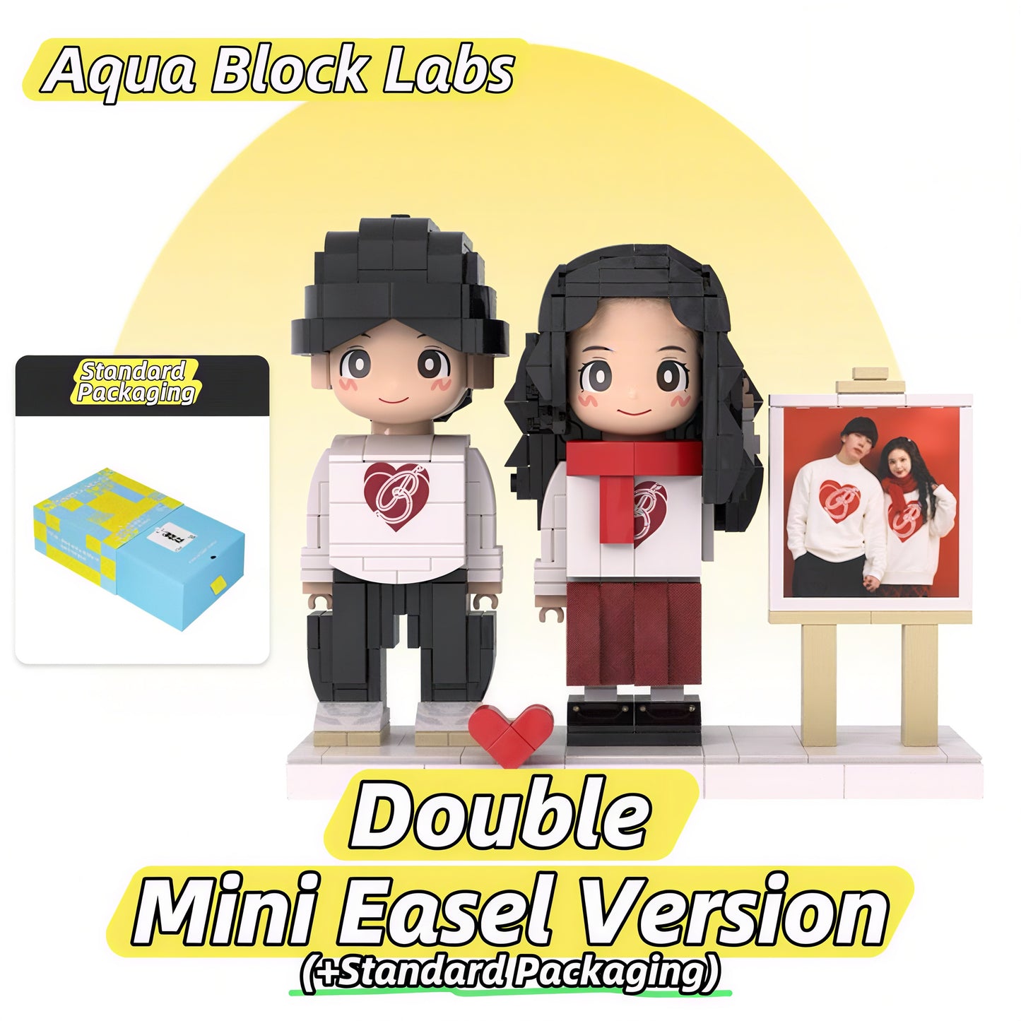 Custom Photo Building Blocks Figurine for girlfriend Who Has Everything