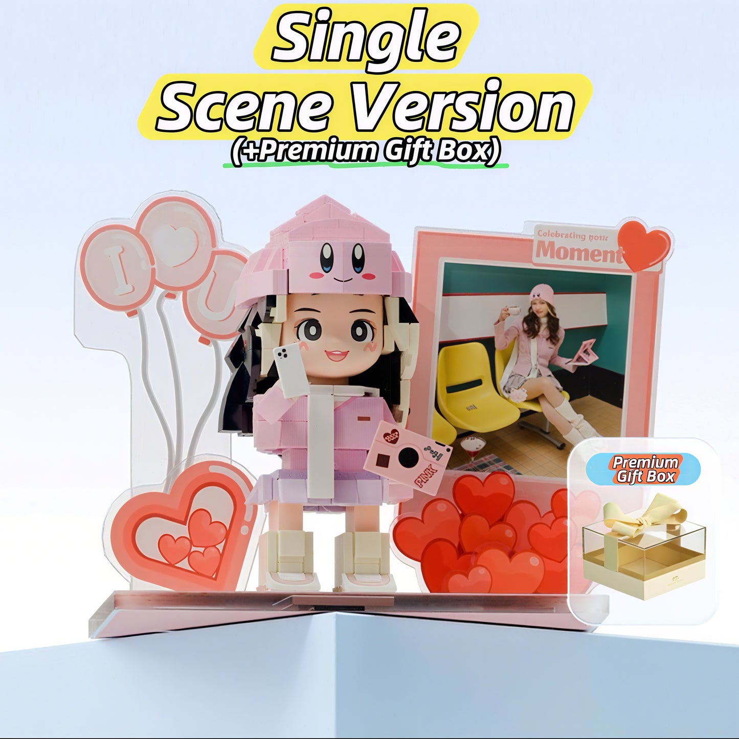 Custom Photo Building Blocks Figurine for girlfriend Who Has Everything