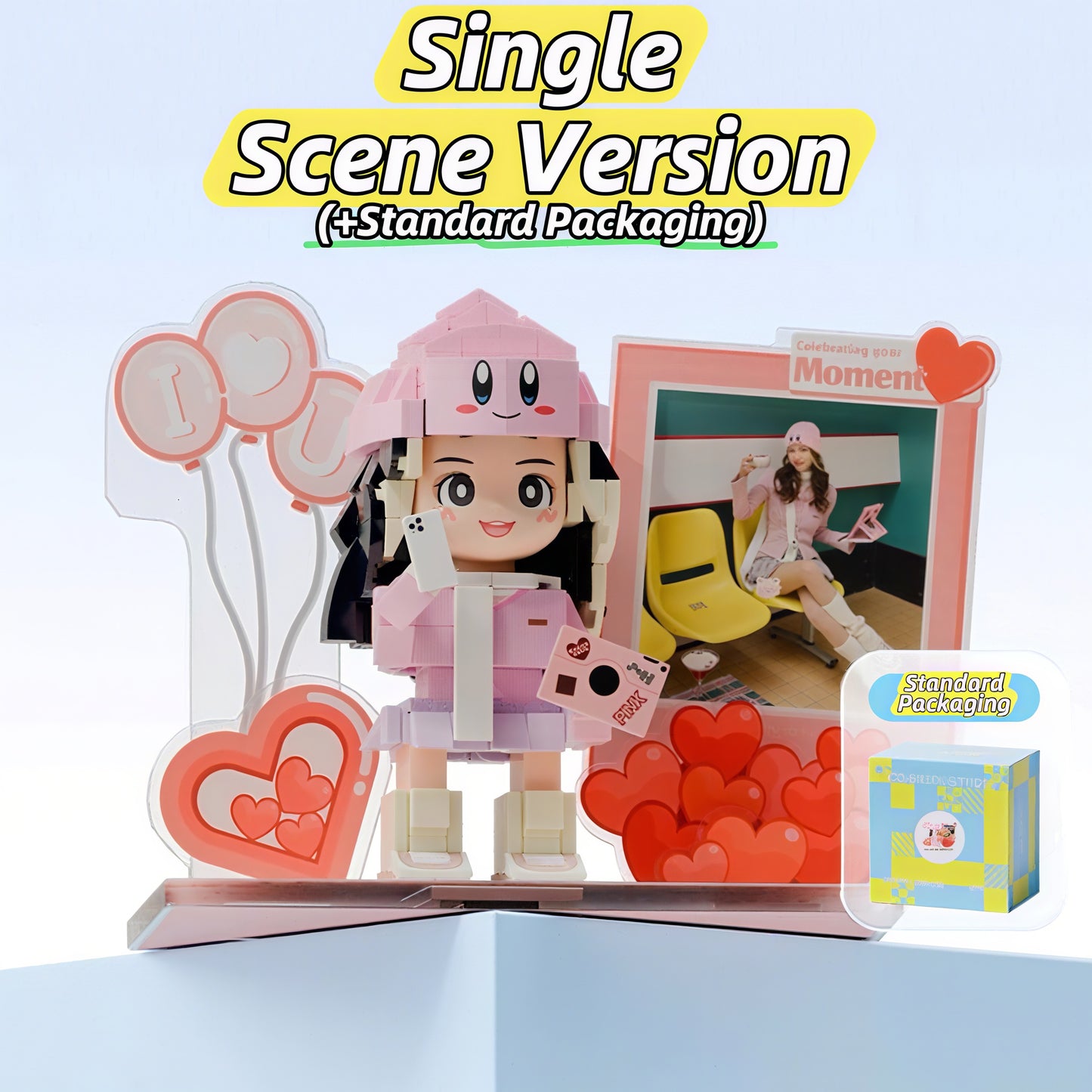 Custom Photo Building Blocks Figurine for girlfriend Who Has Everything