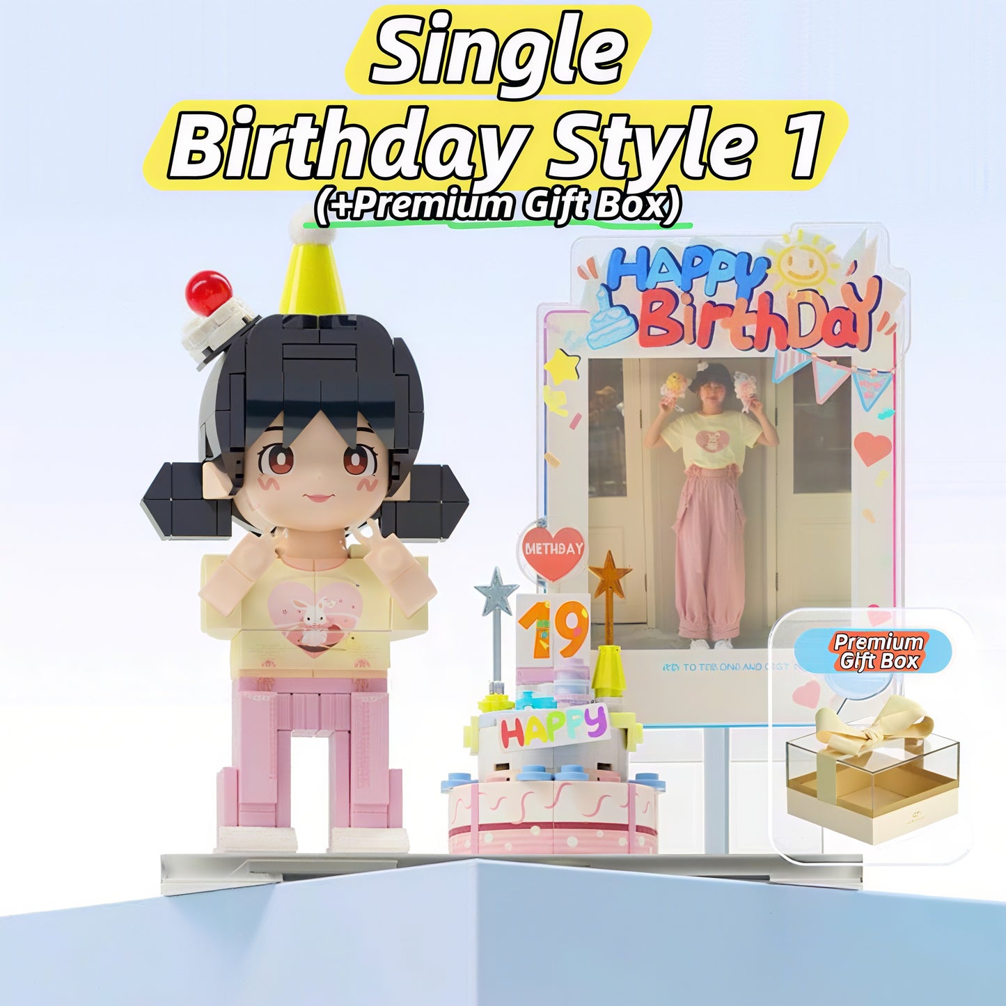 Custom Photo Building Blocks Figurine for girlfriend Who Has Everything