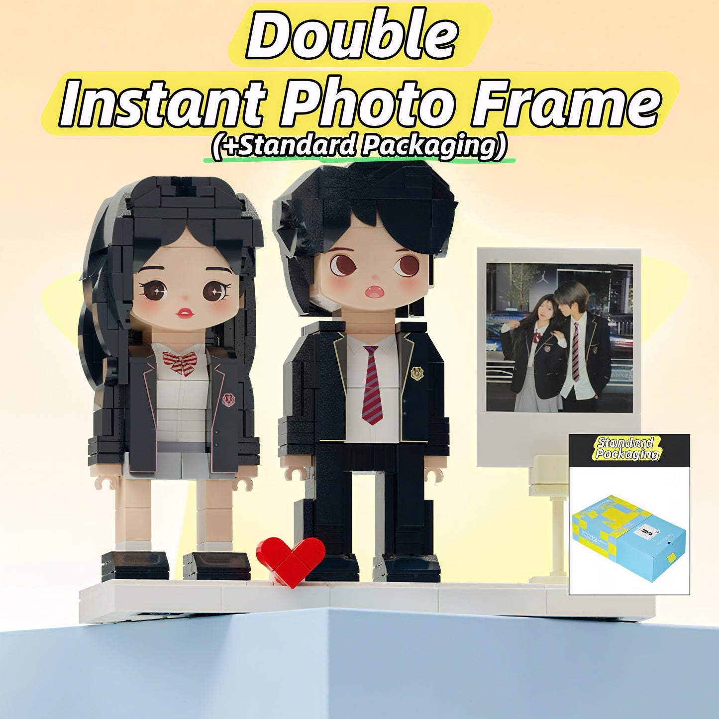 Custom Bestie & Couple Building Block Figurine -Birthday & Anniversary Gift