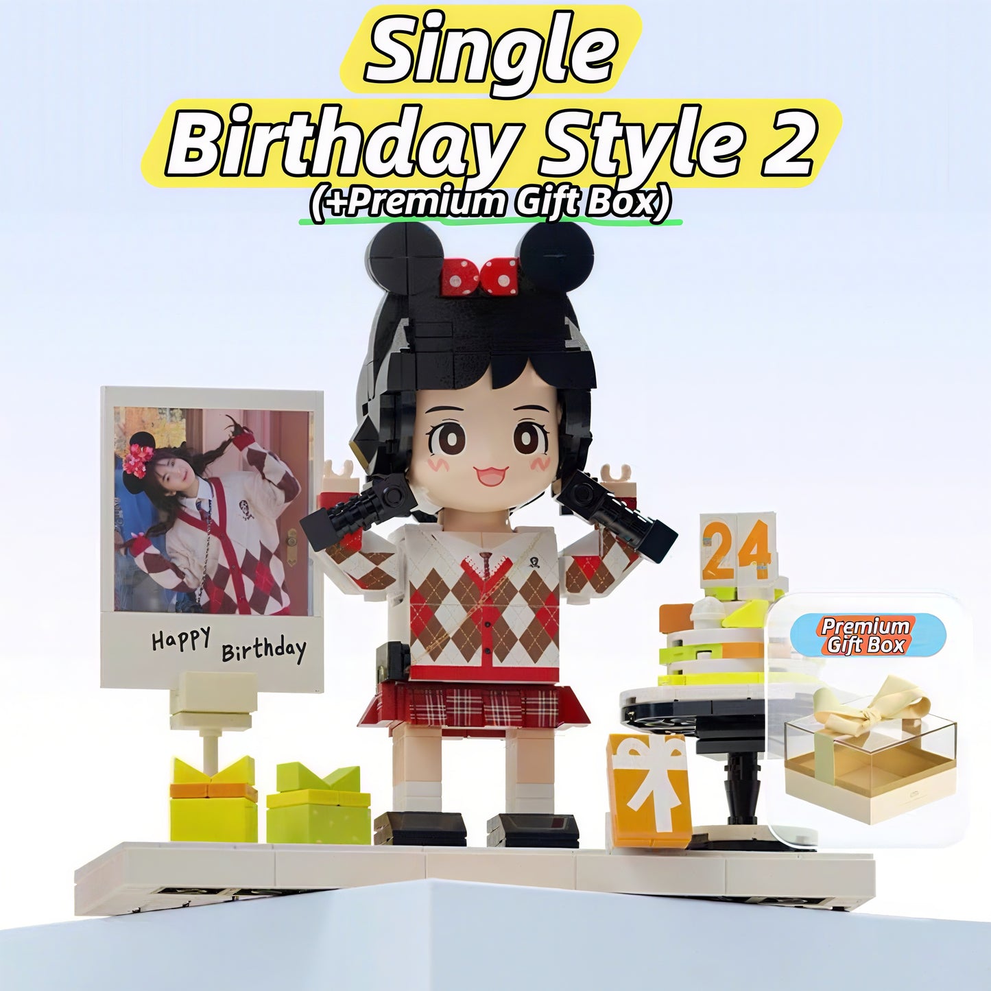 Custom Photo Building Blocks Figurine for girlfriend Who Has Everything