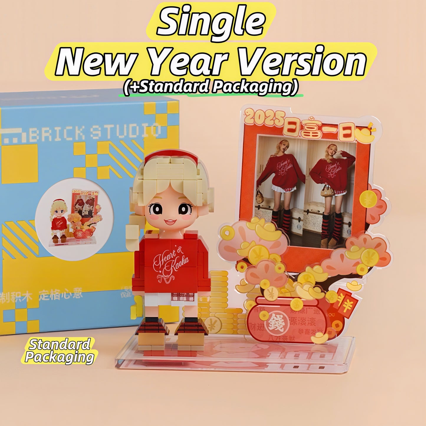 Custom Photo Building Blocks Figurine for girlfriend Who Has Everything