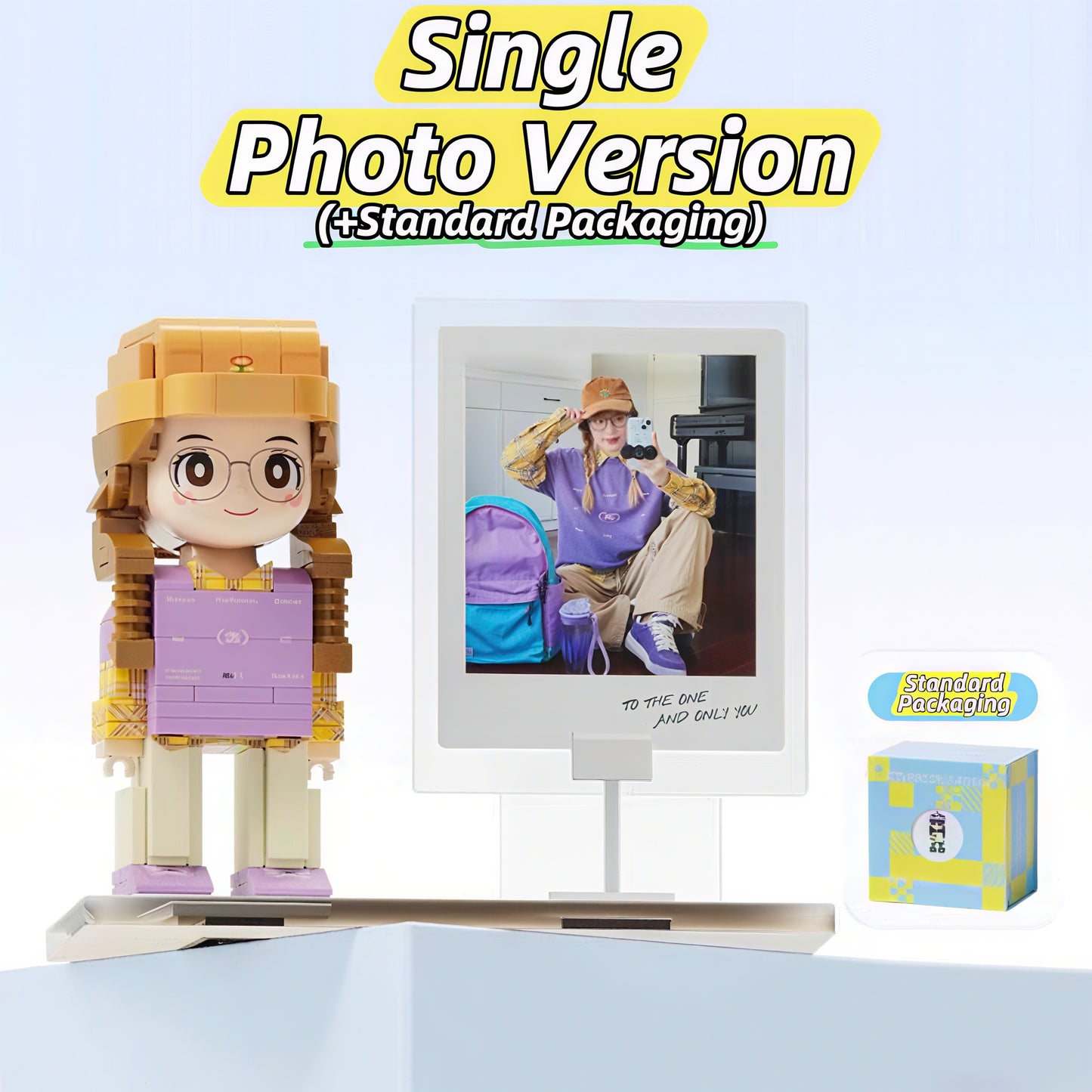 Custom Photo Building Blocks Figurine for girlfriend Who Has Everything