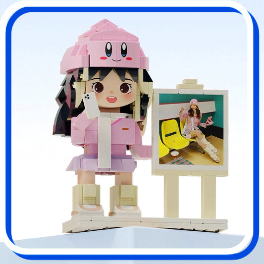 Custom Bestie & Couple Building Block Figurine -Birthday & Anniversary Gift